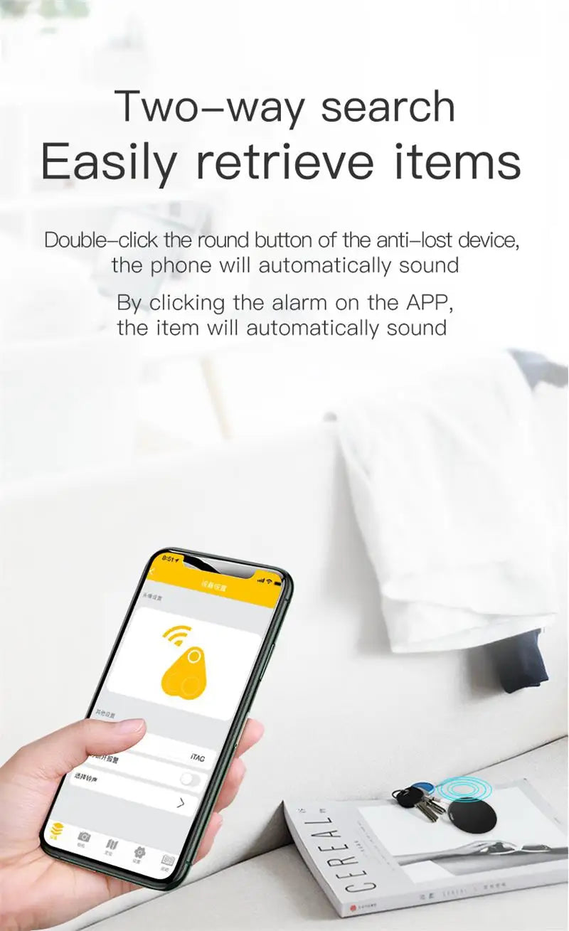 📍 Xiaomi Mini GPS Tracker – Bluetooth Anti-Loss Device