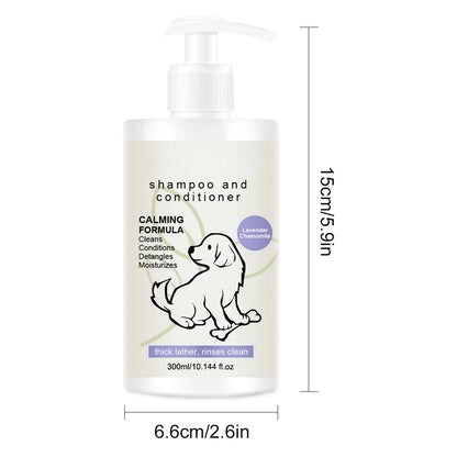 🐶 Calming Dog Shampoo – 4 in 1