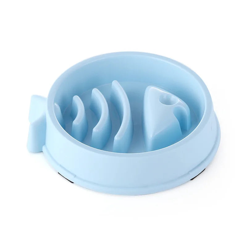 🐶 Anti-Gulp Slow Feeder Bowl – Healthy & Safe Mealtime